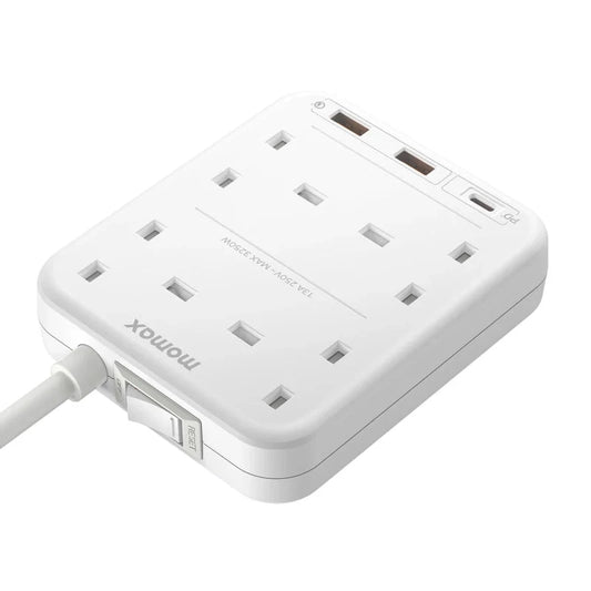 MOMAX OnePlug PD20W 2A1C 4位防雷拖板 #US3UKw