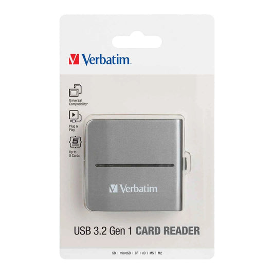 Verbatim USB 3.2 Gen 1 讀卡器 #65678