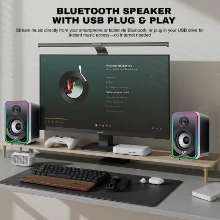 Vinnfier - Studio 3 藍牙 5.4 +有線USB兩用RGB喇叭