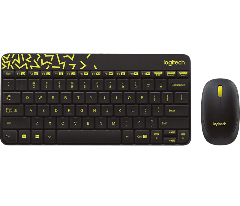 Logitech MK240 Nano Wireless Mini Mouse and Keyboard Combo