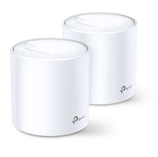 TP-Link Deco X20 AX1800 Dual-Band WiFi 6 Mesh System (2-Pack)