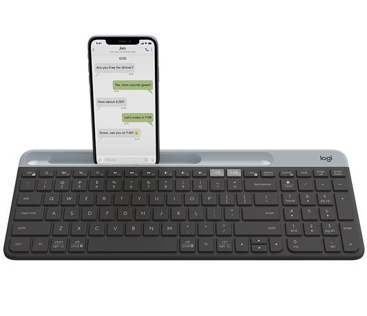 Logitech K580 Slim 英文輕薄多工無線鍵盤