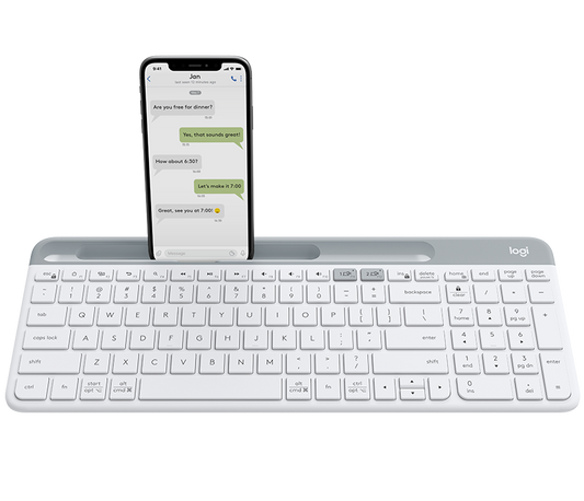 Logitech K580 Slim 英文輕薄多工無線鍵盤