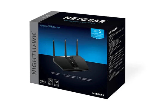 Netgear Nighthawk RAX30 AX2400 Wi-Fi 6 雙頻無線路由器