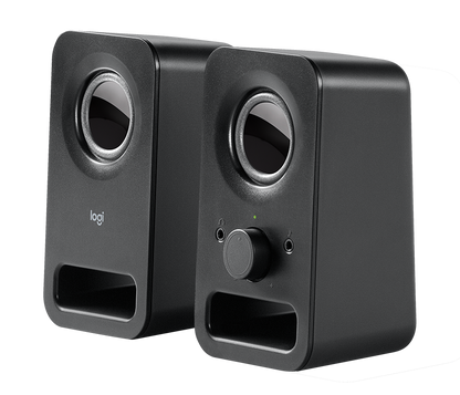 Logitech z150 立體聲多媒體揚聲器 (黑色)