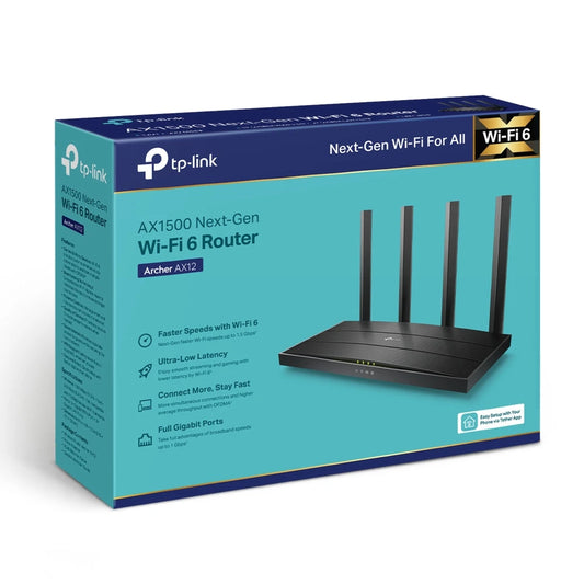 TP-Link Archer AX12 WiFi6 AX1500 路由器