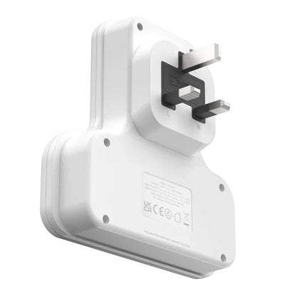 MOMAX OnePlug PD20W 2A1C 3位T型插座#US6