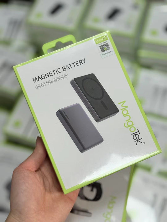 Mangotek Wireless Charging Power Bank, 10000mAh